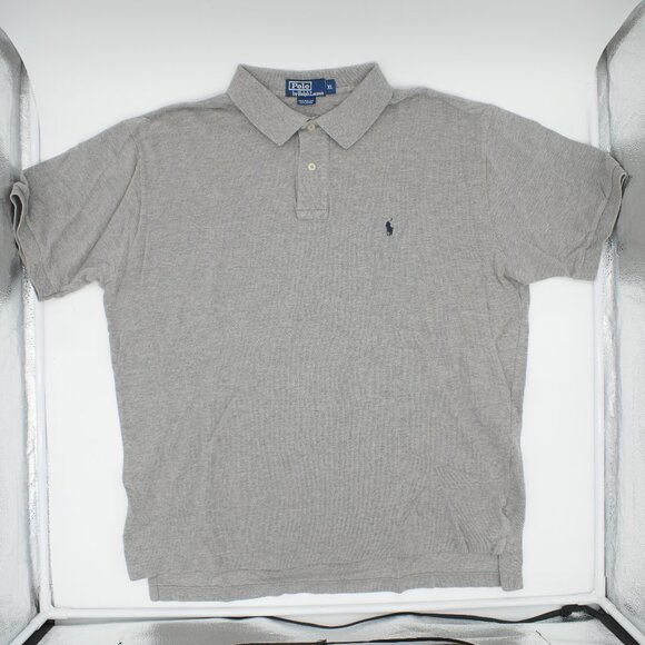 POLO RALPH LAUREN STANDARD GREY POLO - Picture 1 of 4